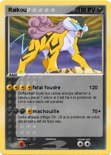 Pokemon Raikou