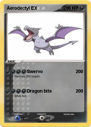 Pokemon Aerodectyl EX