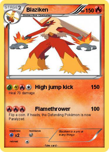 Pokemon Blaziken