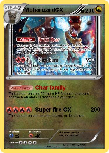 Pokemon McharizardGX