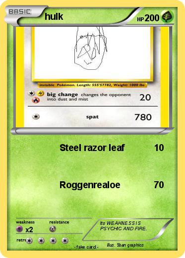 Pokemon hulk