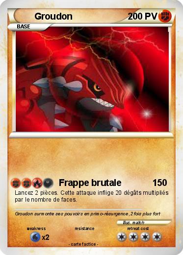Pokemon Groudon