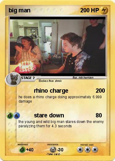 Pokemon big man