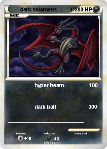 Pokemon dark salamens         1'