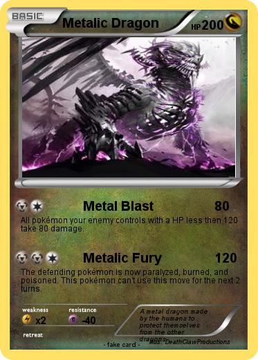 Pokemon Metalic Dragon