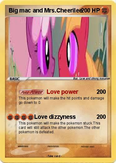 Pokemon Big mac and Mrs.Cheerilee
