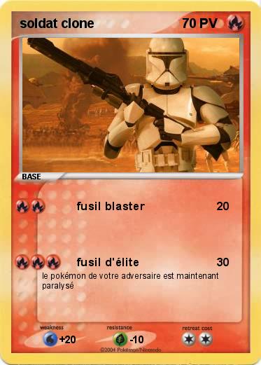 Pokemon soldat clone