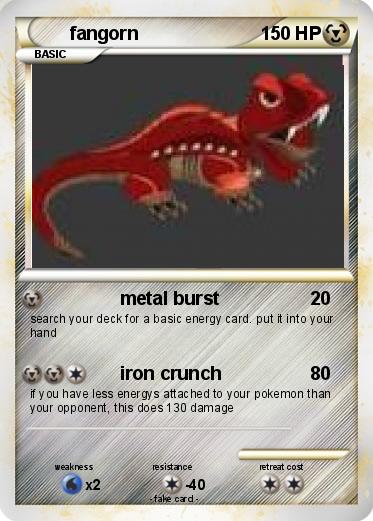 Pokemon fangorn