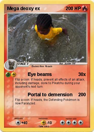 Pokemon Mega deoxy ex