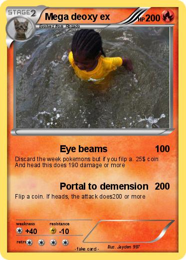 Pokemon Mega deoxy ex