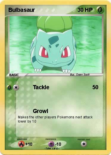 Pokemon Bulbasaur