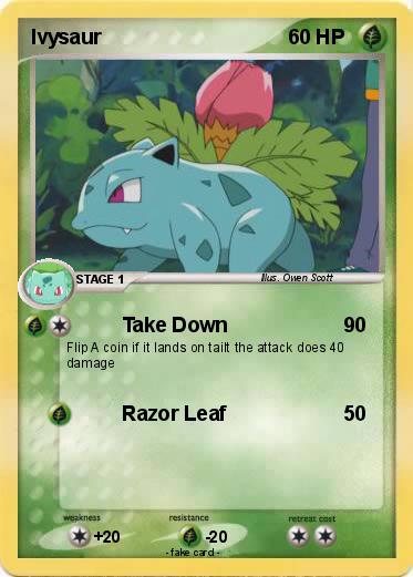 Pokemon Ivysaur