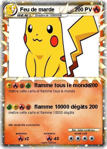 Pokemon Feu de marde
