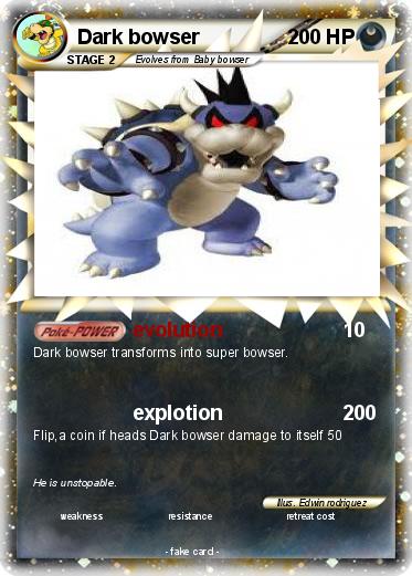 Pokemon Dark bowser