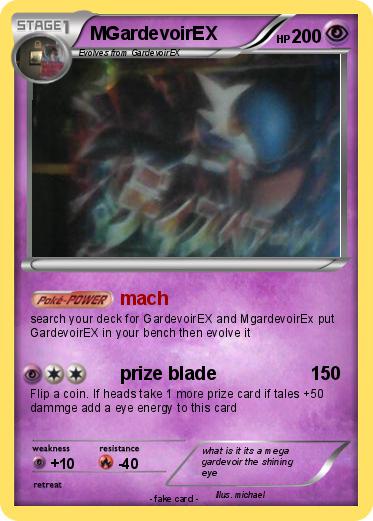 Pokemon MGardevoirEX