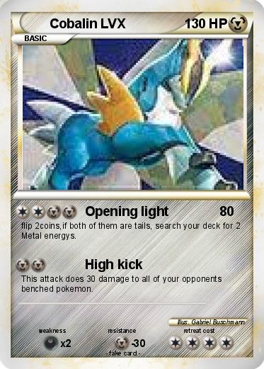 Pokemon Cobalin LVX