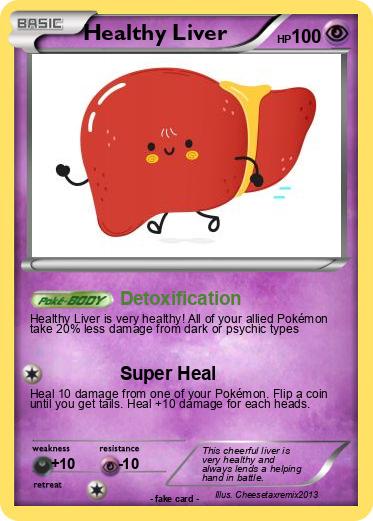 Pokemon Healthy Liver