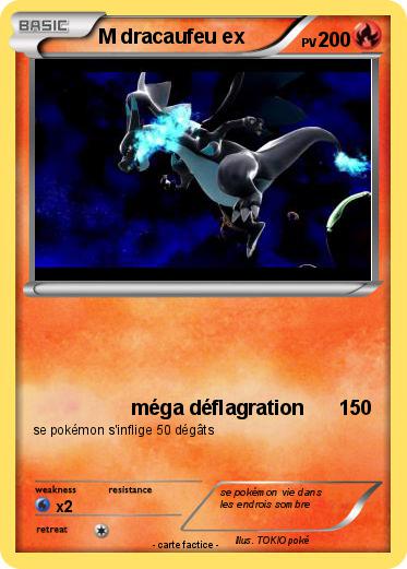 Pokemon M dracaufeu ex
