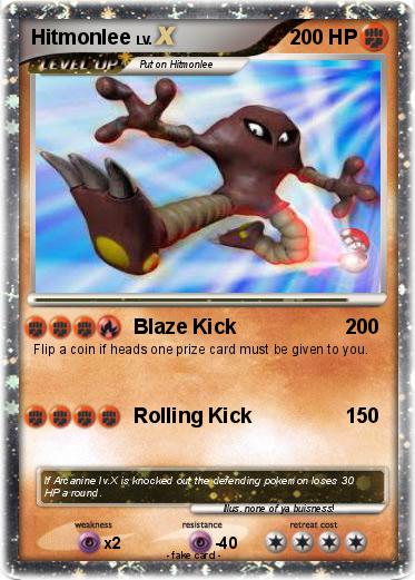 Pokemon Hitmonlee