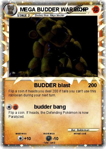 Pokemon MEGA BUDDER WARRIOR
