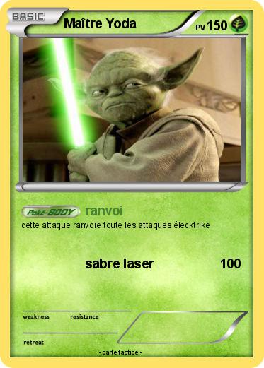 Pokemon Maître Yoda