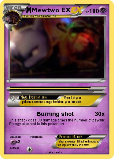 Pokemon Mewtwo EX