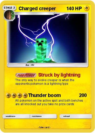 Pokemon Charged creeper