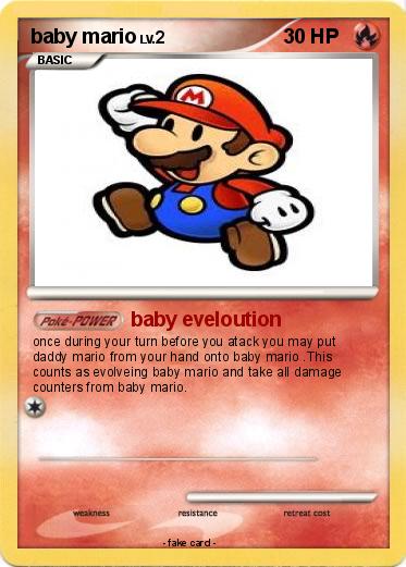 Pokemon baby mario