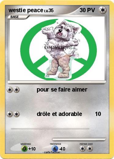 Pokemon westie peace