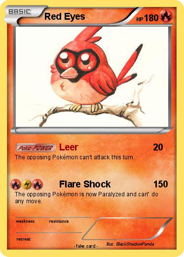 Pokemon Red Eyes