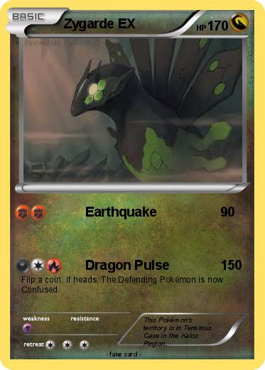 Pokemon Zygarde EX