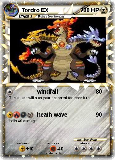 Pokemon Tordro EX