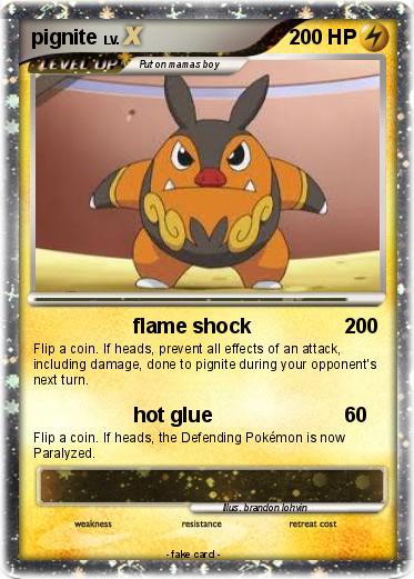 Pokemon pignite