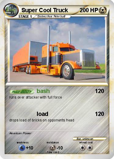 Pokemon Super Cool Truck