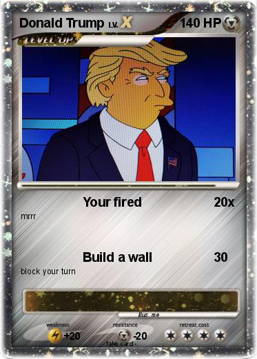Pokemon Donald Trump