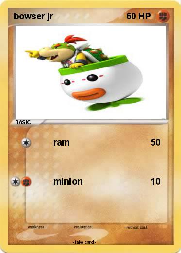 Pokemon bowser jr
