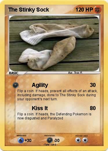 Pokemon The Stinky Sock