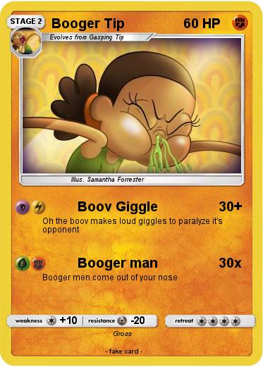 Pokemon Booger Tip