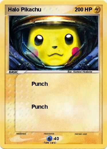 Pokemon Halo Pikachu