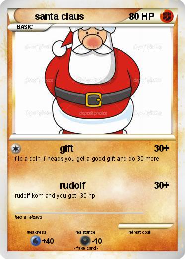 Pokemon santa claus
