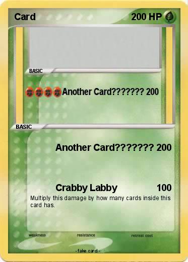 Pokemon Card