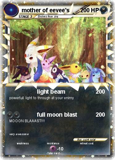 Pokemon mother of eevee's