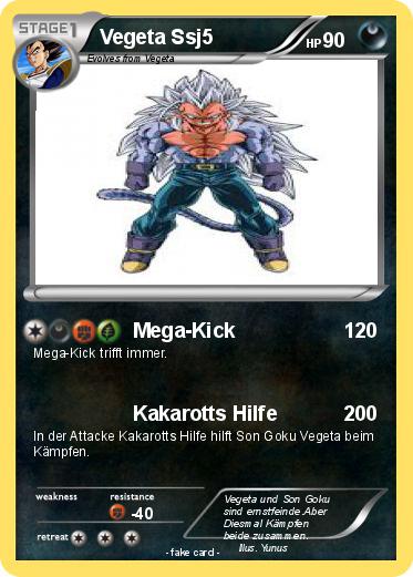 Pokemon Vegeta Ssj5