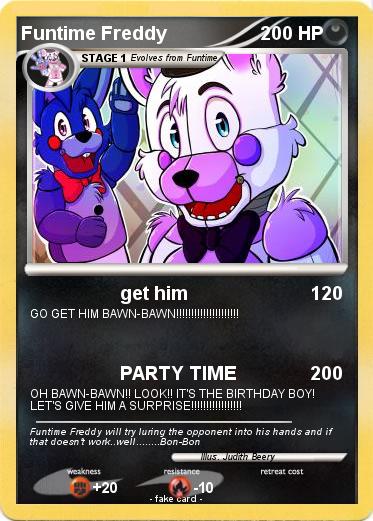 Pokemon Funtime Freddy