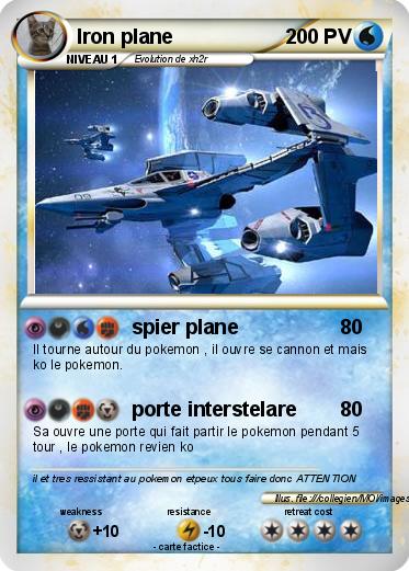 Pokemon Iron plane