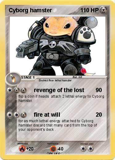 Pokemon Cyborg hamster