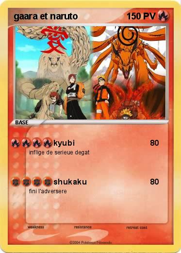 Pokemon gaara et naruto