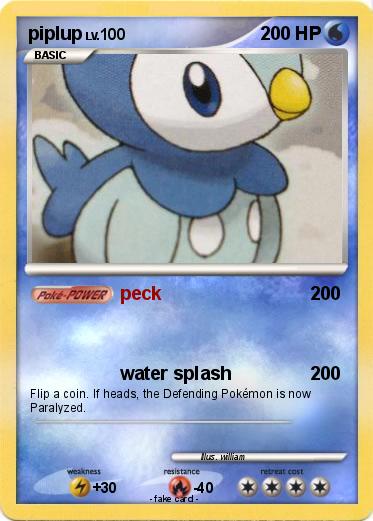 Pokemon piplup