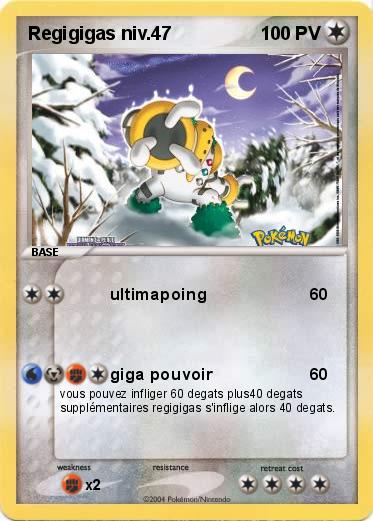 Pokemon Regigigas niv.47