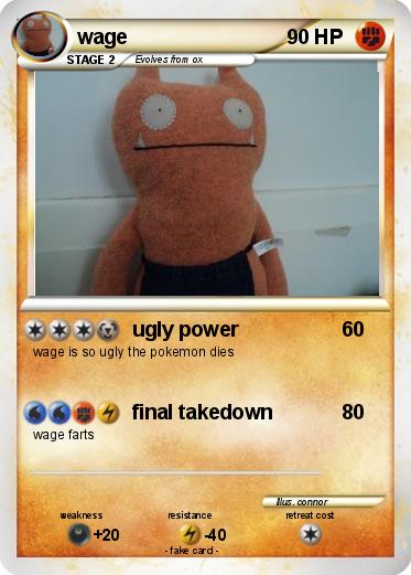 Pokemon wage